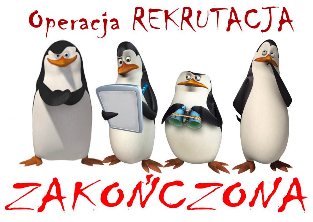 Rekrutacja zakończona