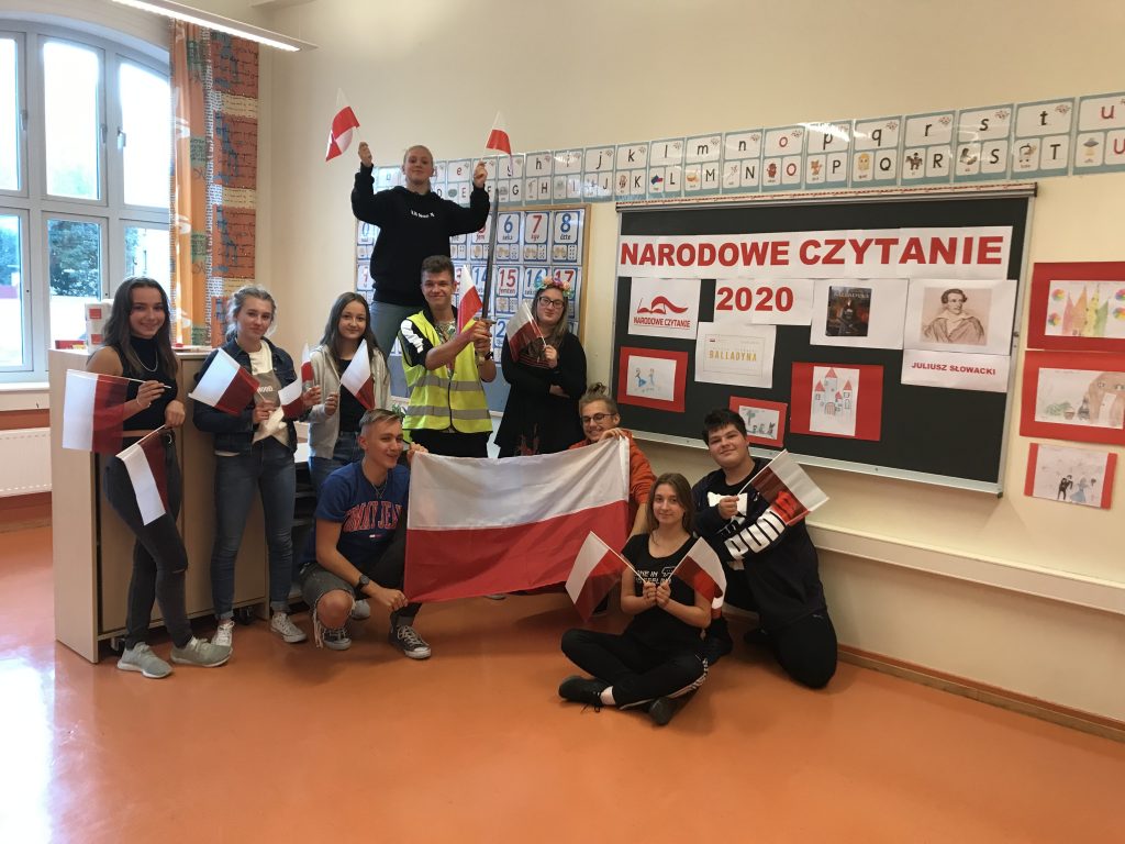 NARODOWE CZYTANIE BALLADYNY JULIUSZA SŁOWACKIEGO W SZKOLE POLSKIEJ IM. BOHATERÓW NARWIKU PRZY AMBASADZIE RP W OSLO