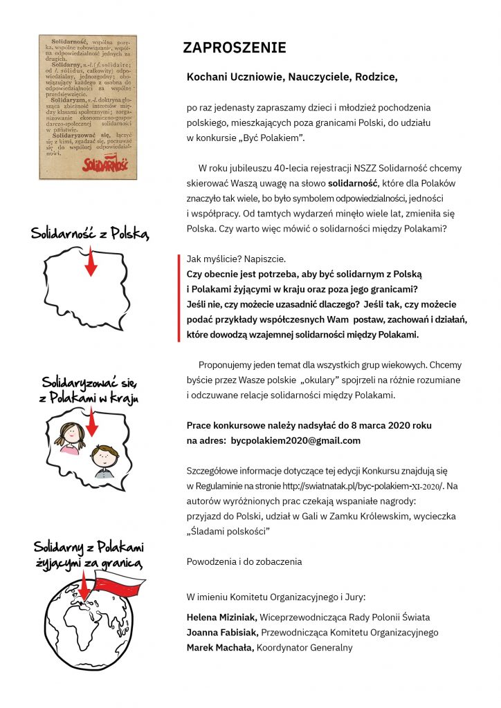 KONKURS BYĆ POLAKIEM