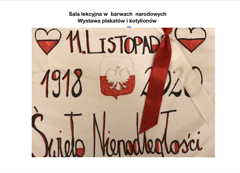 Obchody Święta Niepodległości w klasach 4-8