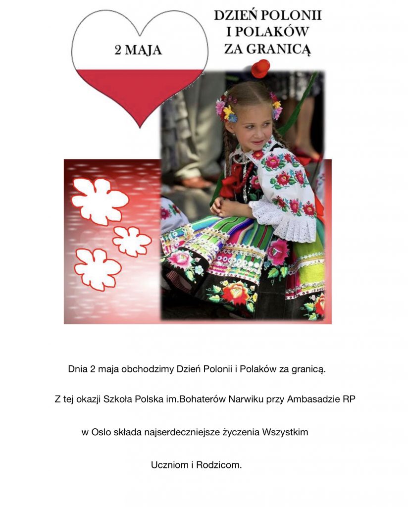 Życzenia z okazji Dnia Polonii i Polaków za Granicą