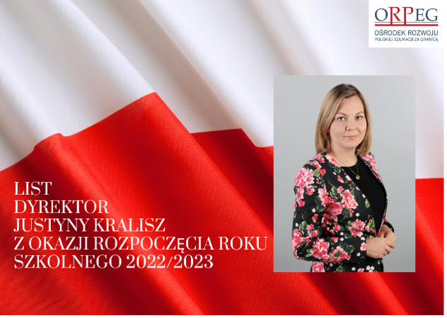 LIST Z OKAZJI ROZPOCZĘCIA ROKU SZKOLNEGO 2022/2023