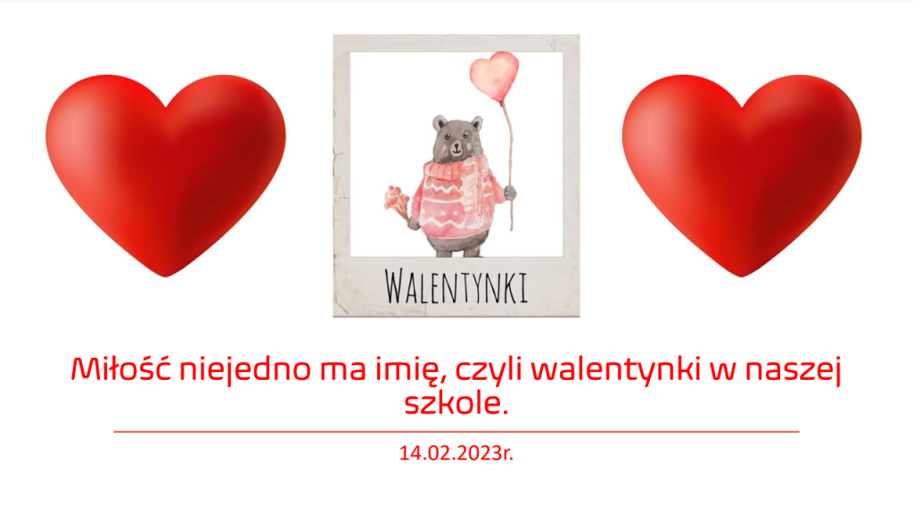Walentynki w naszej szkole