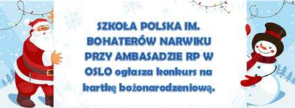 Konkurs na kartkę bożonarodzeniową