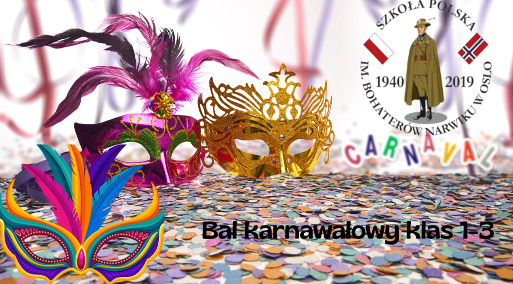 Bal karnawałowy klas 1-3